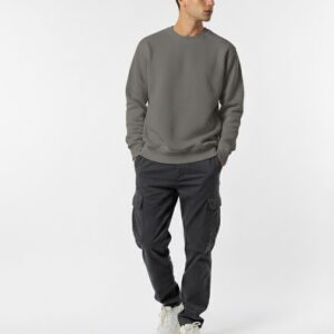 Gri Basic Oversize Sweatshirt